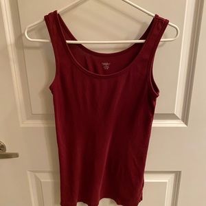 Mossimo red tank top